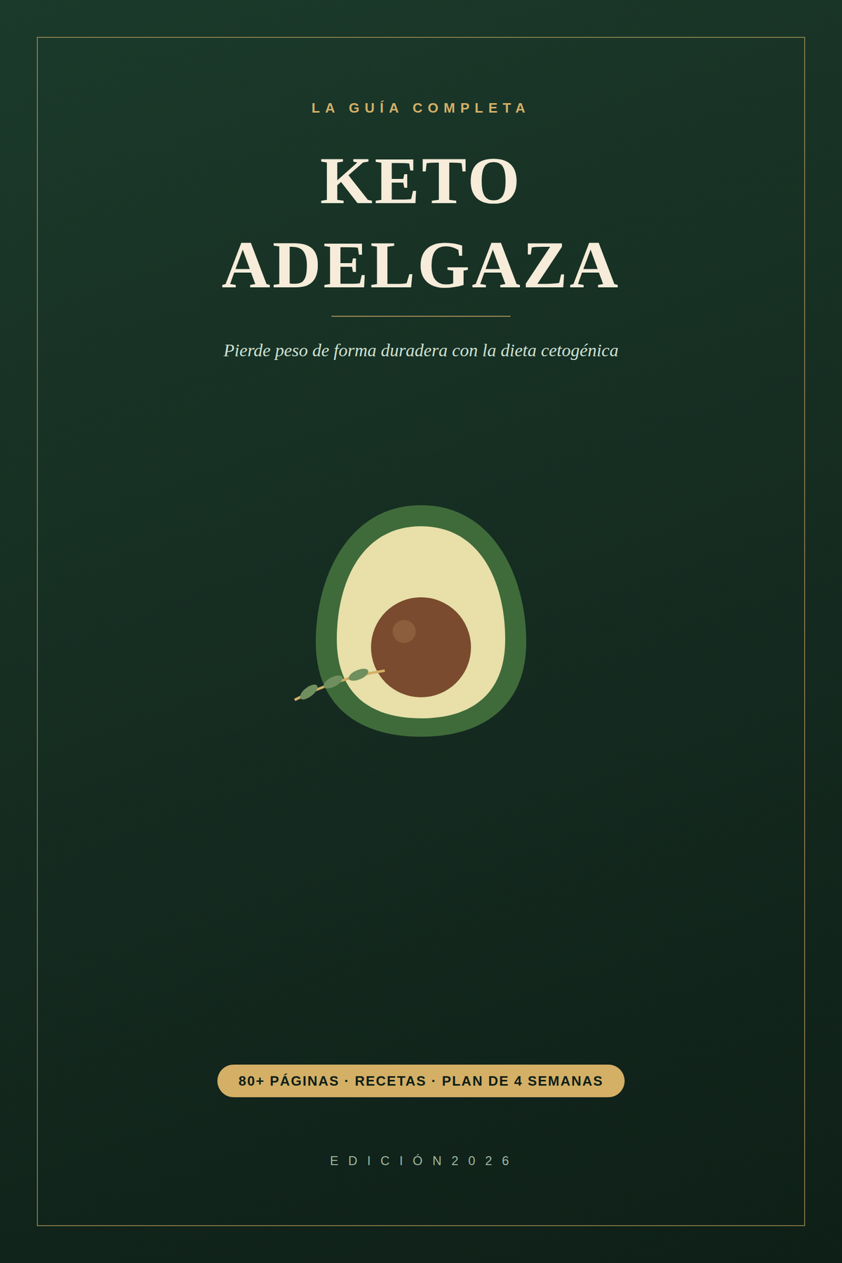 Ebook Keto Adelgaza - guía completa de dieta cetogénica para perder peso de forma duradera (versión en español)