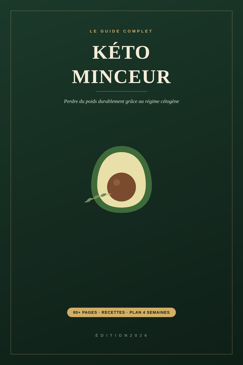 Ebook Keto Minceur - programme régime cétogène pour perdre du poids (version française)
